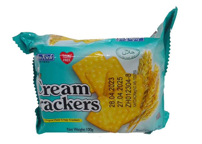 100g John Rich Cream Crackers