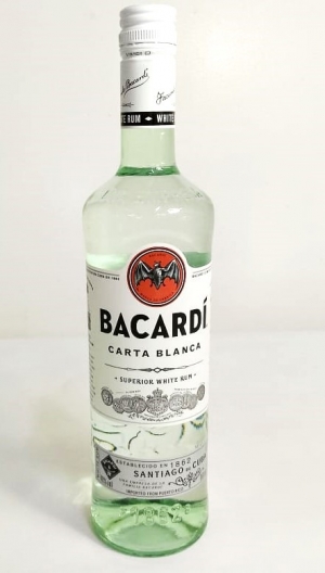 750ml bacardi carta blanca