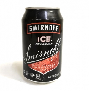 330ml smirnoff ice double black 