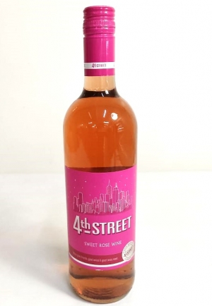 750ml 4th street rose wine alcoholic 