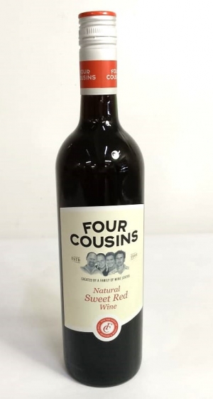 750ml four cousins natural sweet wine