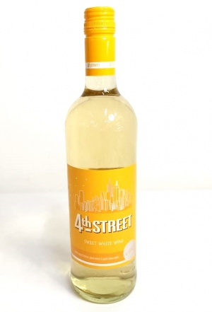 750ml 4th street sweet  white alcoholic wine