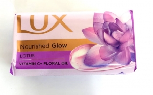 lux nourishing glow soap