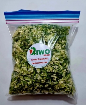 grated okro