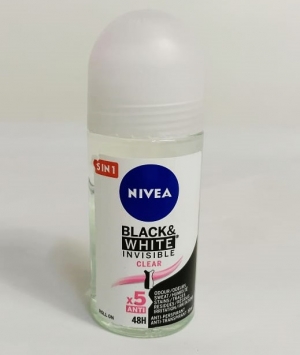 50ml nivea black & white rollon