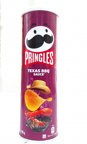 165g pringles texas & bbq