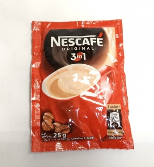 25g nescafe 3 in 1 sachet