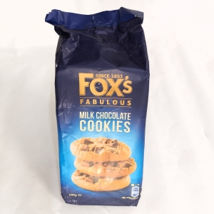 180g fox milk chocolate coated cookies