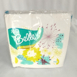 Rose belle serviette 