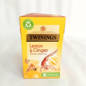 30g twinnings lemon & ginger tea