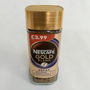 95g Nescafe gold blend decaf 