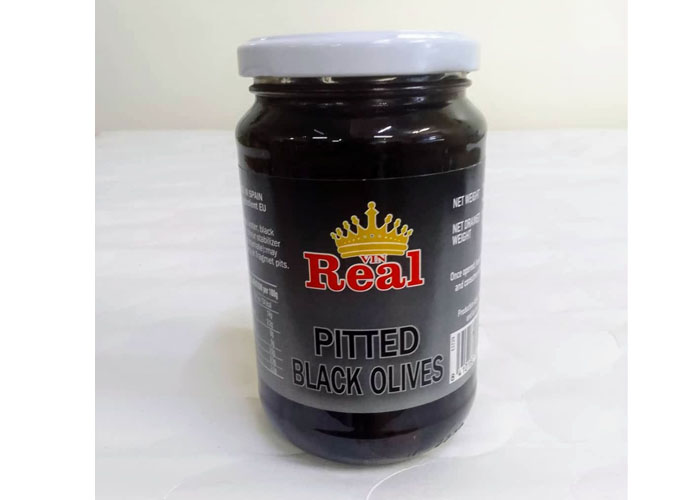 340g Real Pitted Black Olives