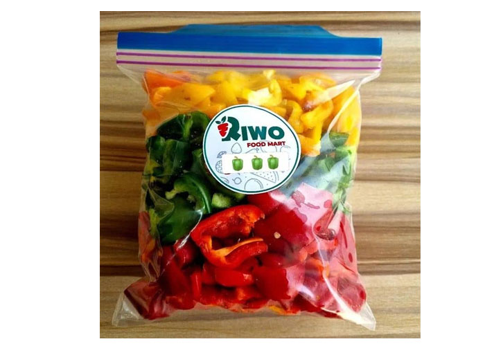 Chunky Diced Mixed Bell Peppers