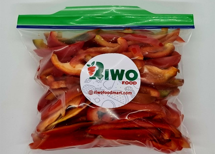 Small Pack Julienne Red Bell Pepper 