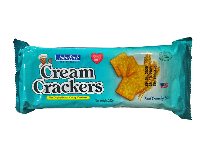 200g John Rich Cream Crackers